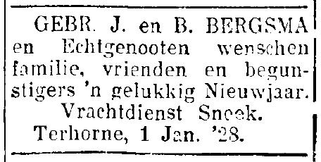 Nieuwsblad van Friesland, 30 december 1927