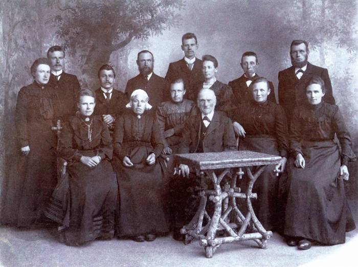 De familie RIJPKEMA omstreeks 1900-1905